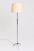 10003- Mid-Century Brass Floor Lamp