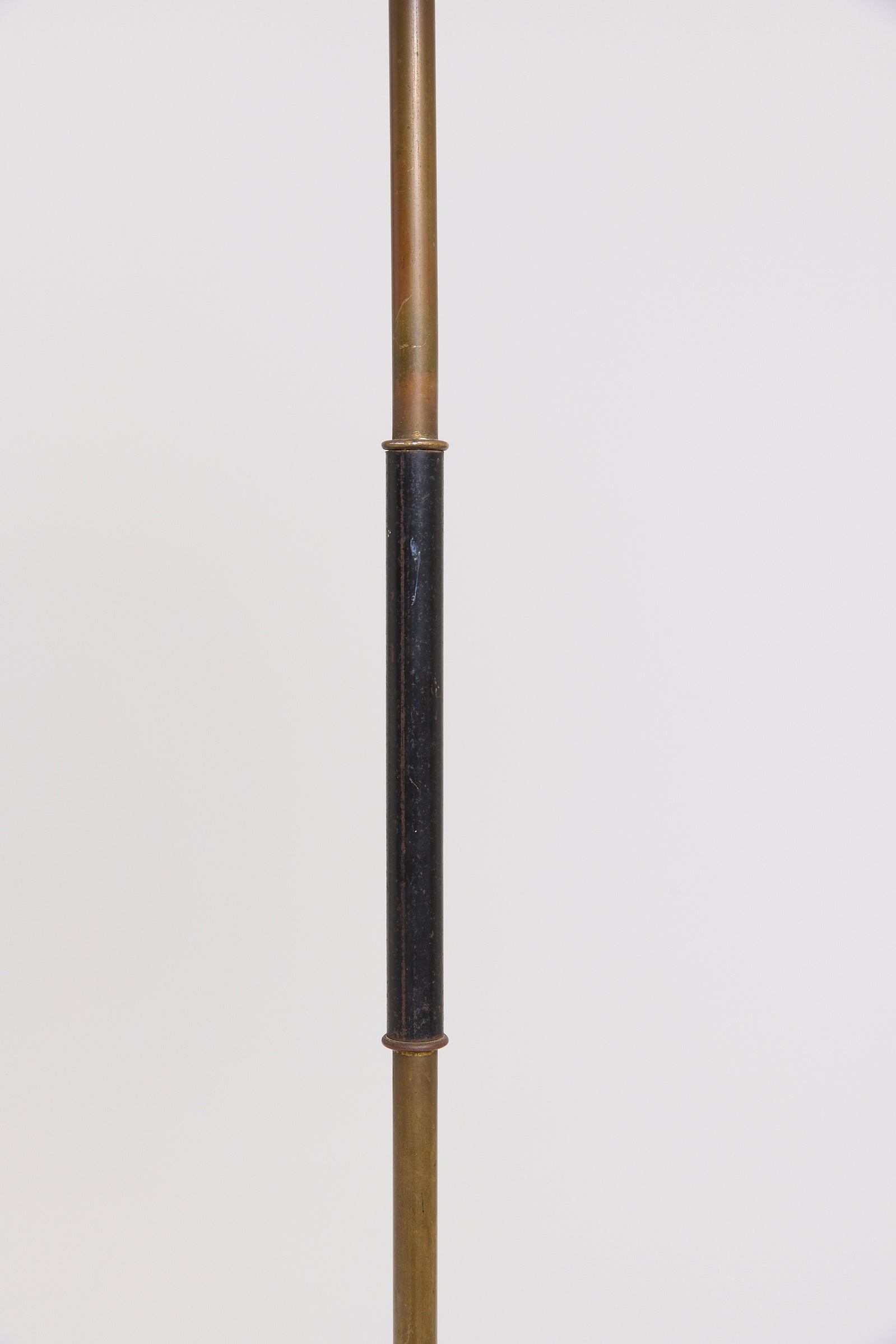 Mid-Century Brass Floor Lamp