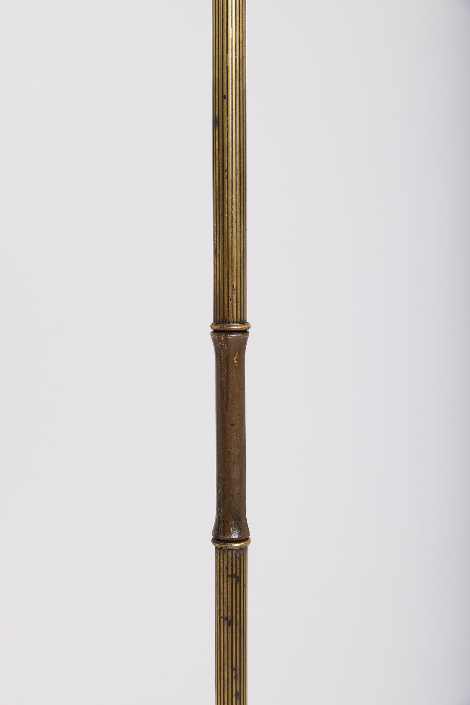Brass Bamboo Floor Lamp