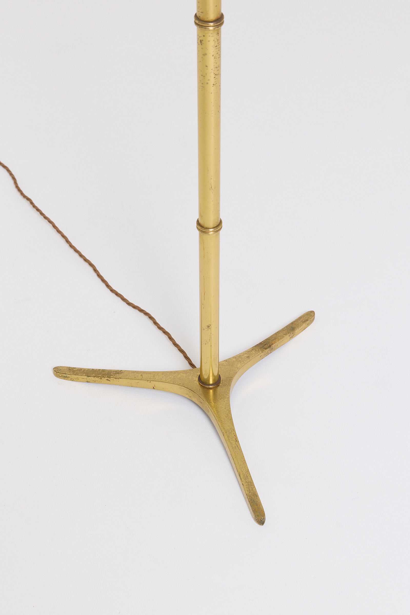 Brass Bamboo Floor Lamp