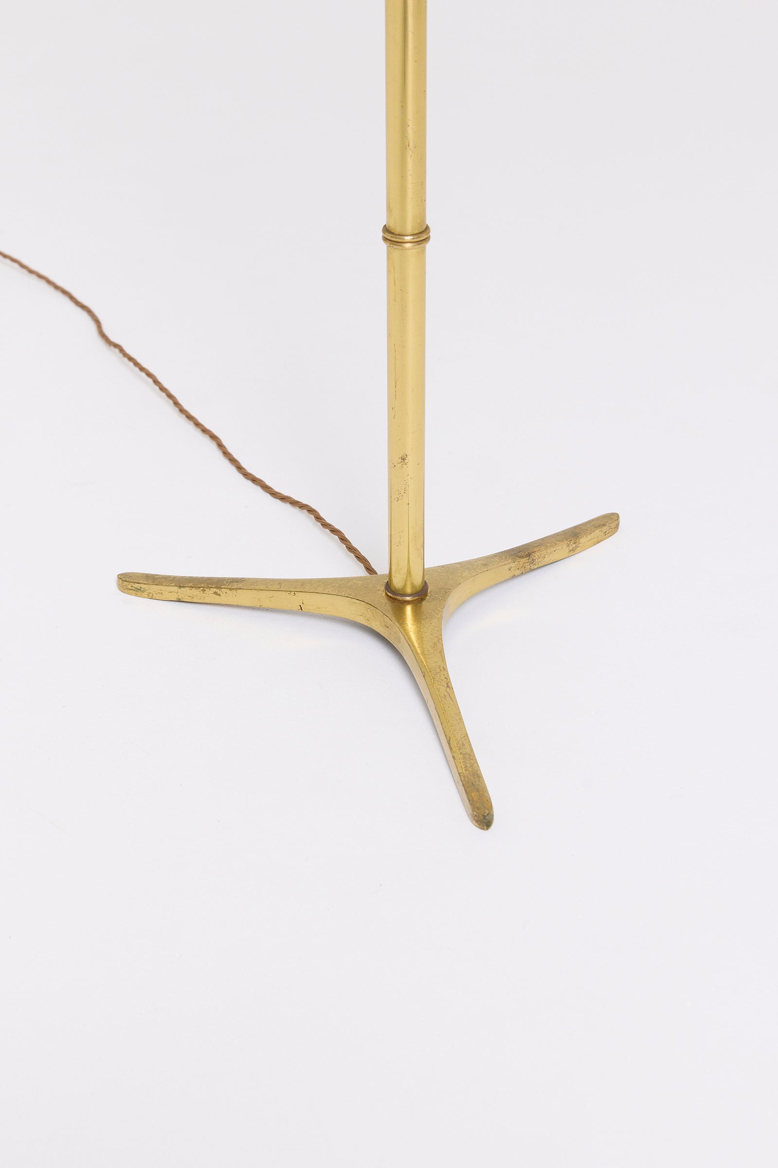 Brass Bamboo Floor Lamp