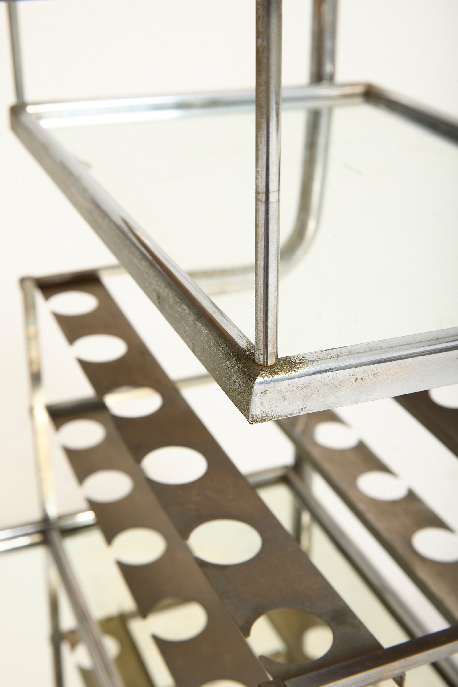 Drinks Trolley att. to Jacques Adnet (1900-1984)