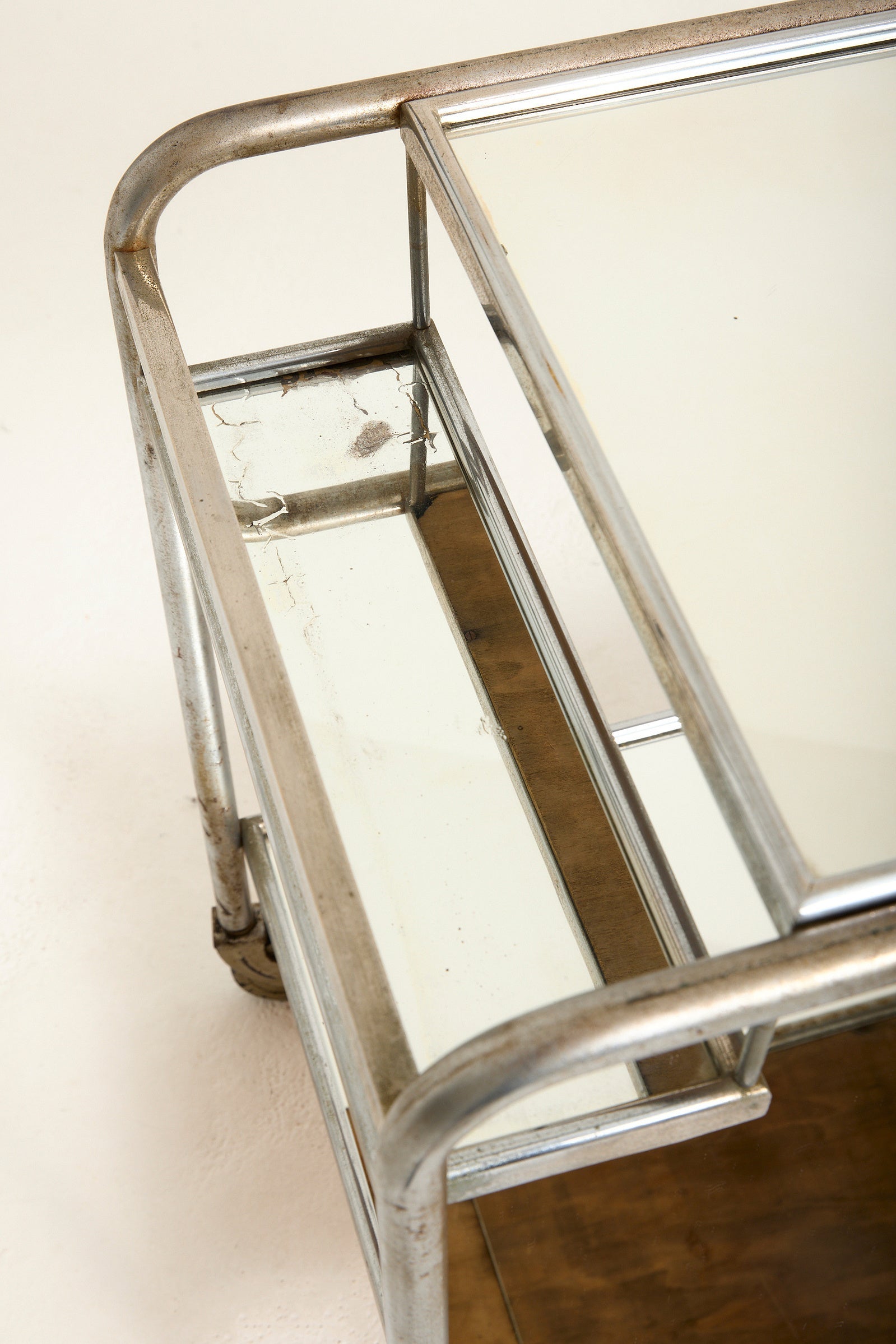 Drinks Trolley att. to Jacques Adnet (1900-1984)