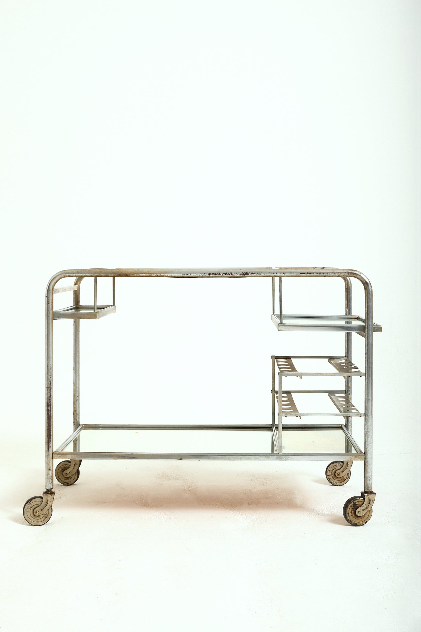 Drinks Trolley att. to Jacques Adnet (1900-1984)