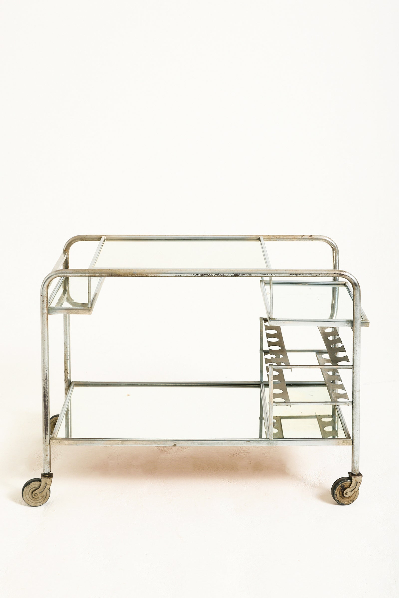 Drinks Trolley att. to Jacques Adnet (1900-1984)