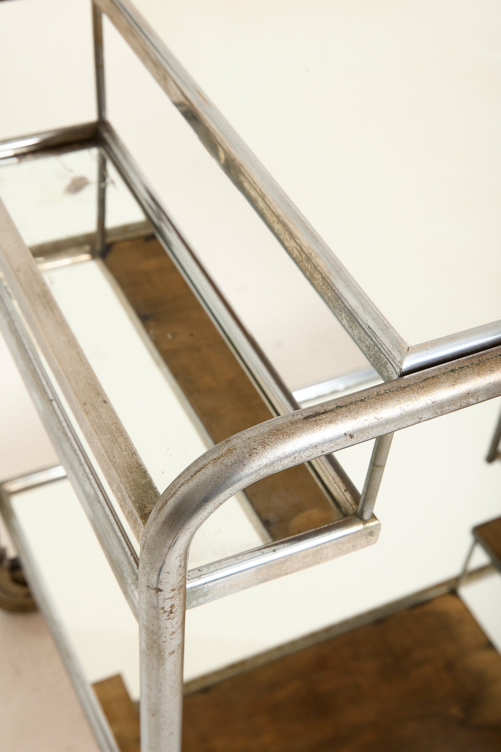 Drinks Trolley att. to Jacques Adnet (1900-1984)