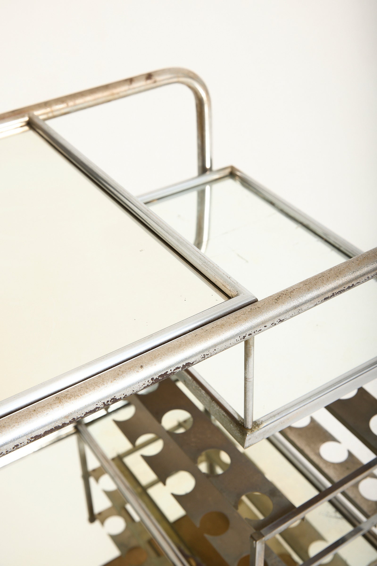 Drinks Trolley att. to Jacques Adnet (1900-1984)