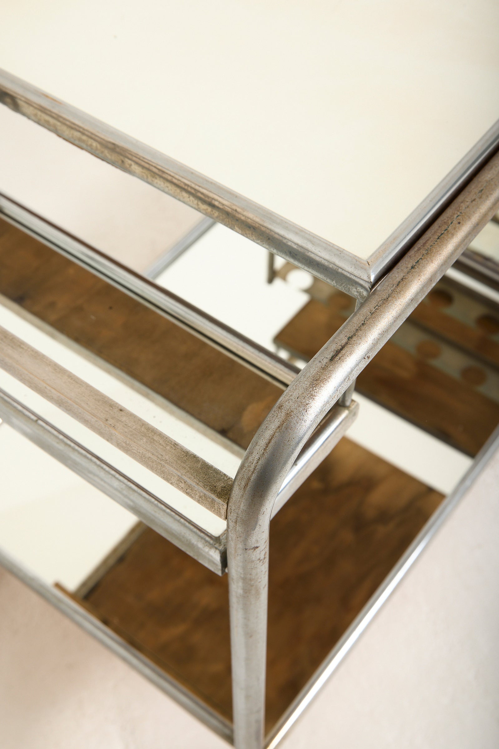 Drinks Trolley att. to Jacques Adnet (1900-1984)