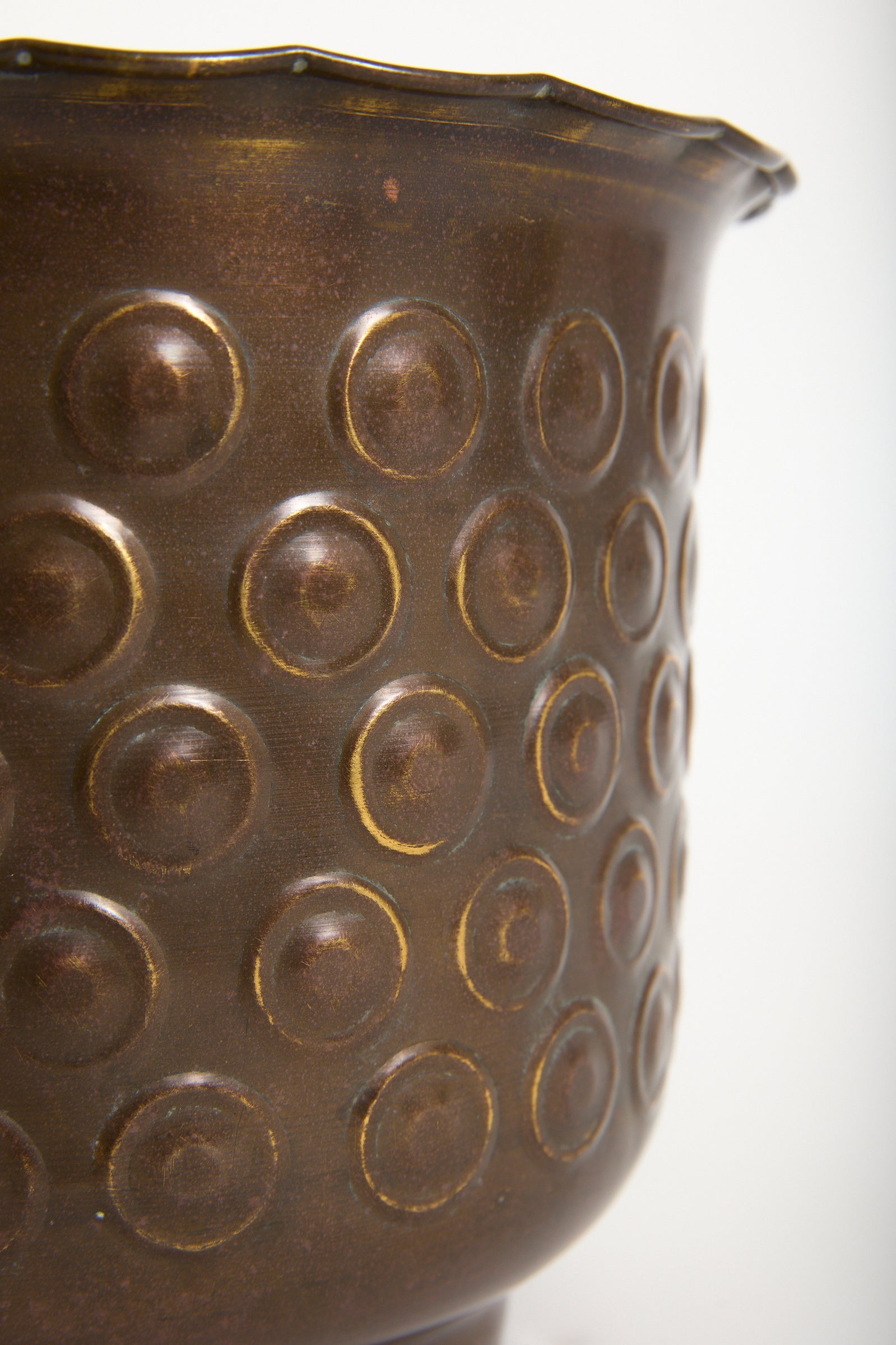 Copper Cache Pot