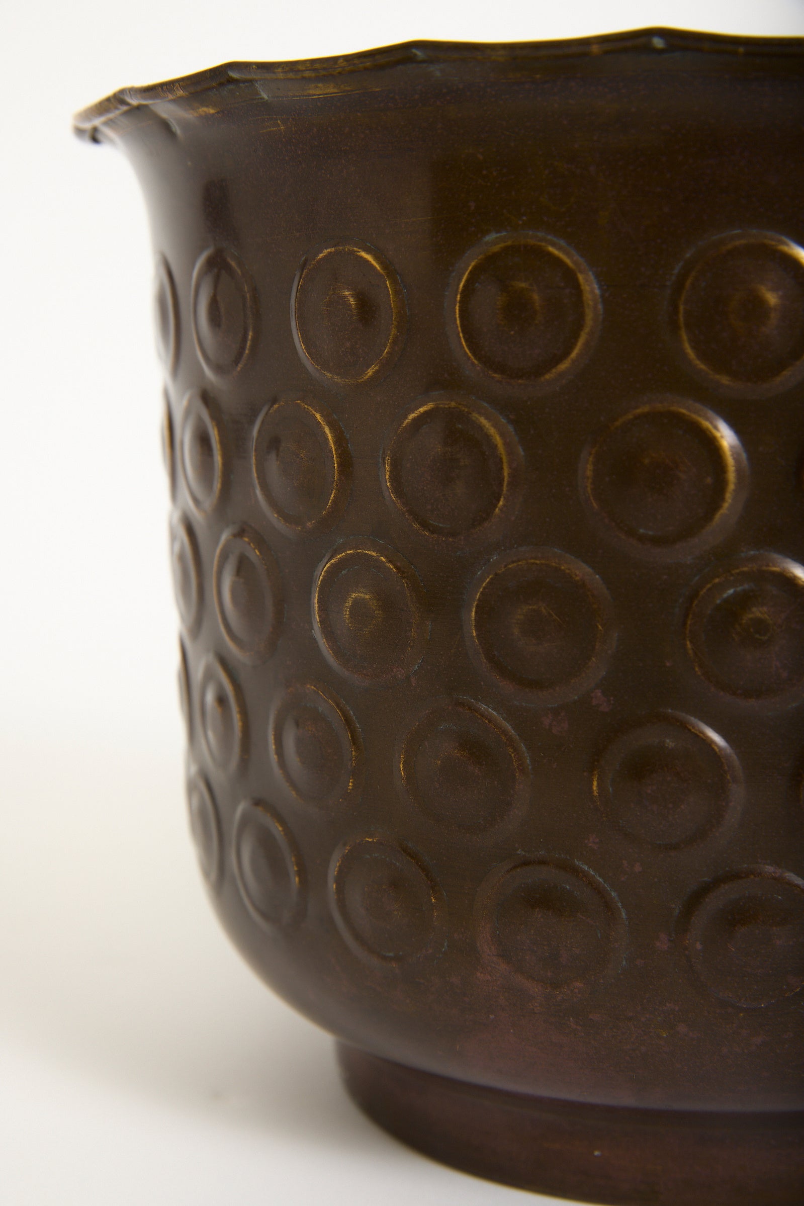 Copper Cache Pot