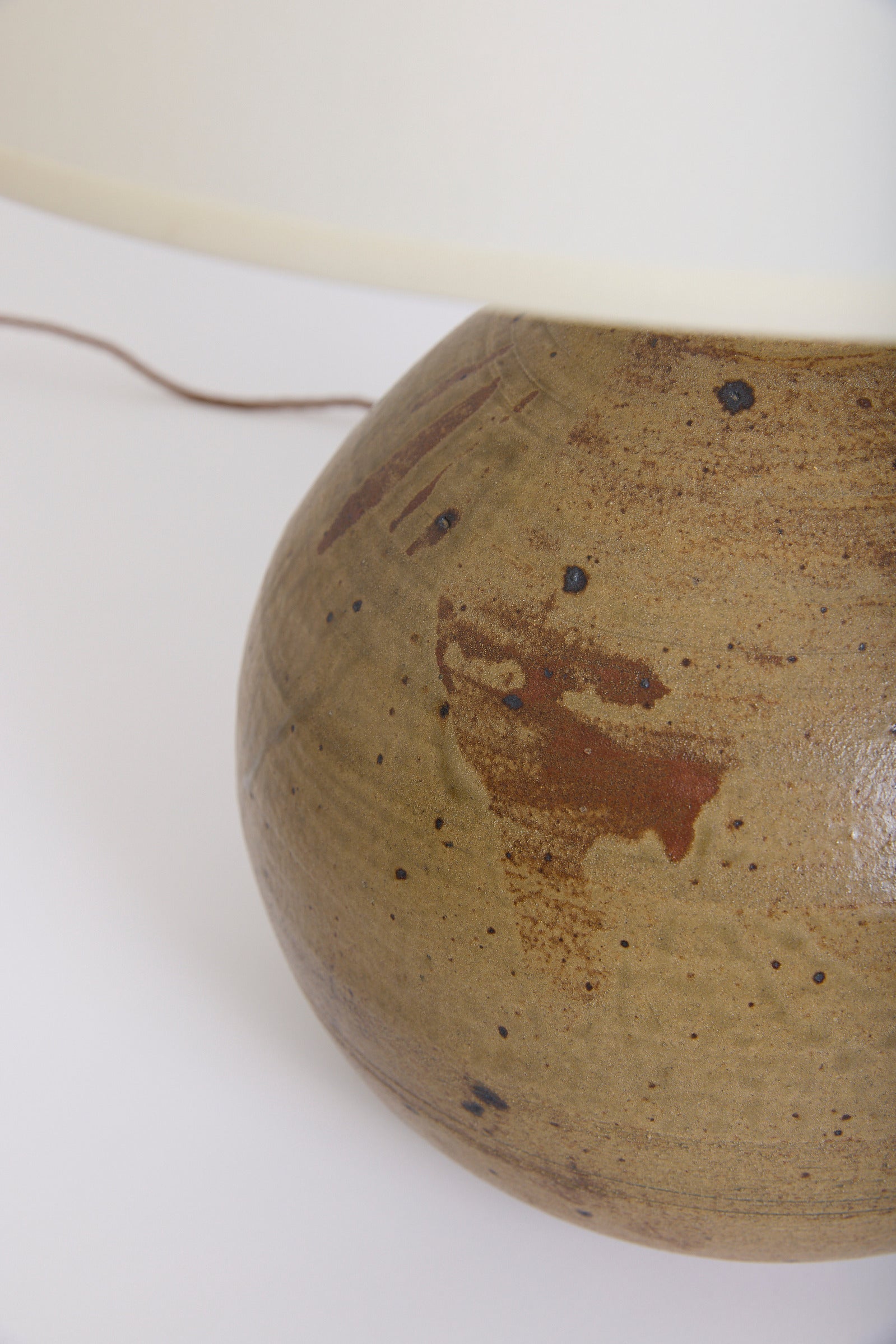 Large Stoneware Table Lamp