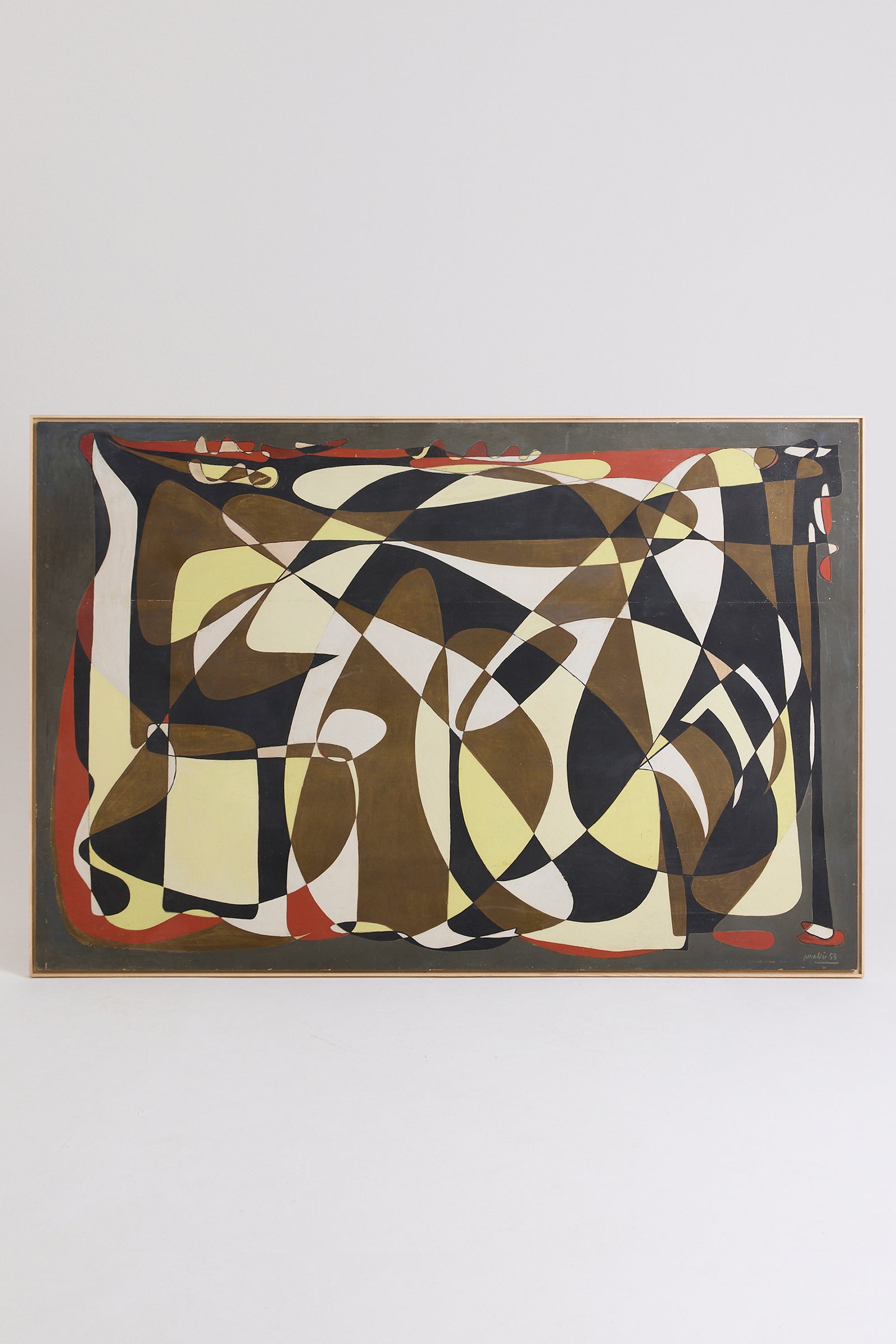 10038- Very Large Abstract Painting