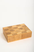 10043- Art Deco Straw Marquetry Box