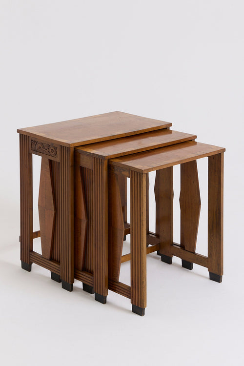 10054- Art Deco Nest of Tables