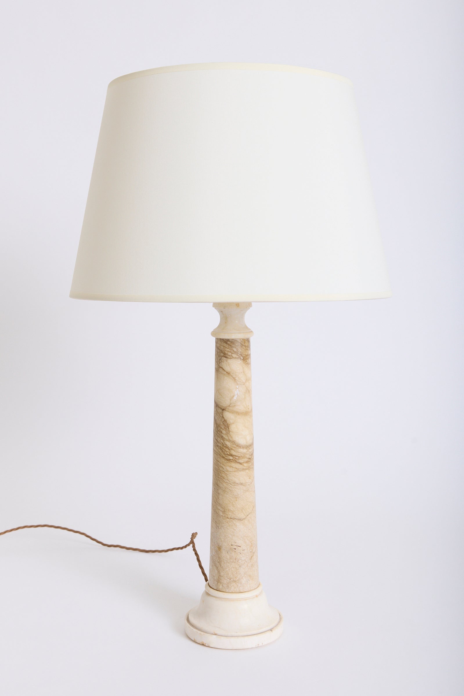 10059- Alabaster Table Lamp
