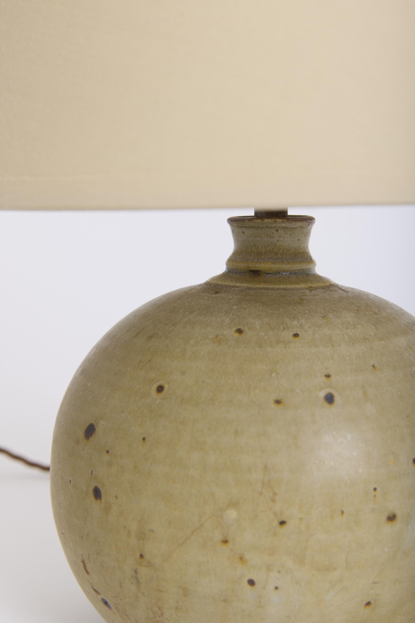 Stoneware Table Lamp
