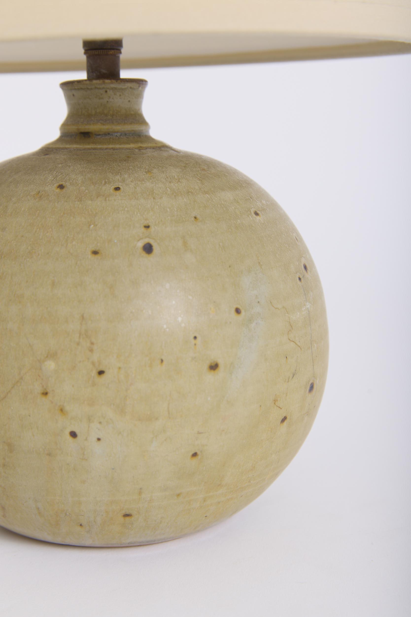 Stoneware Table Lamp
