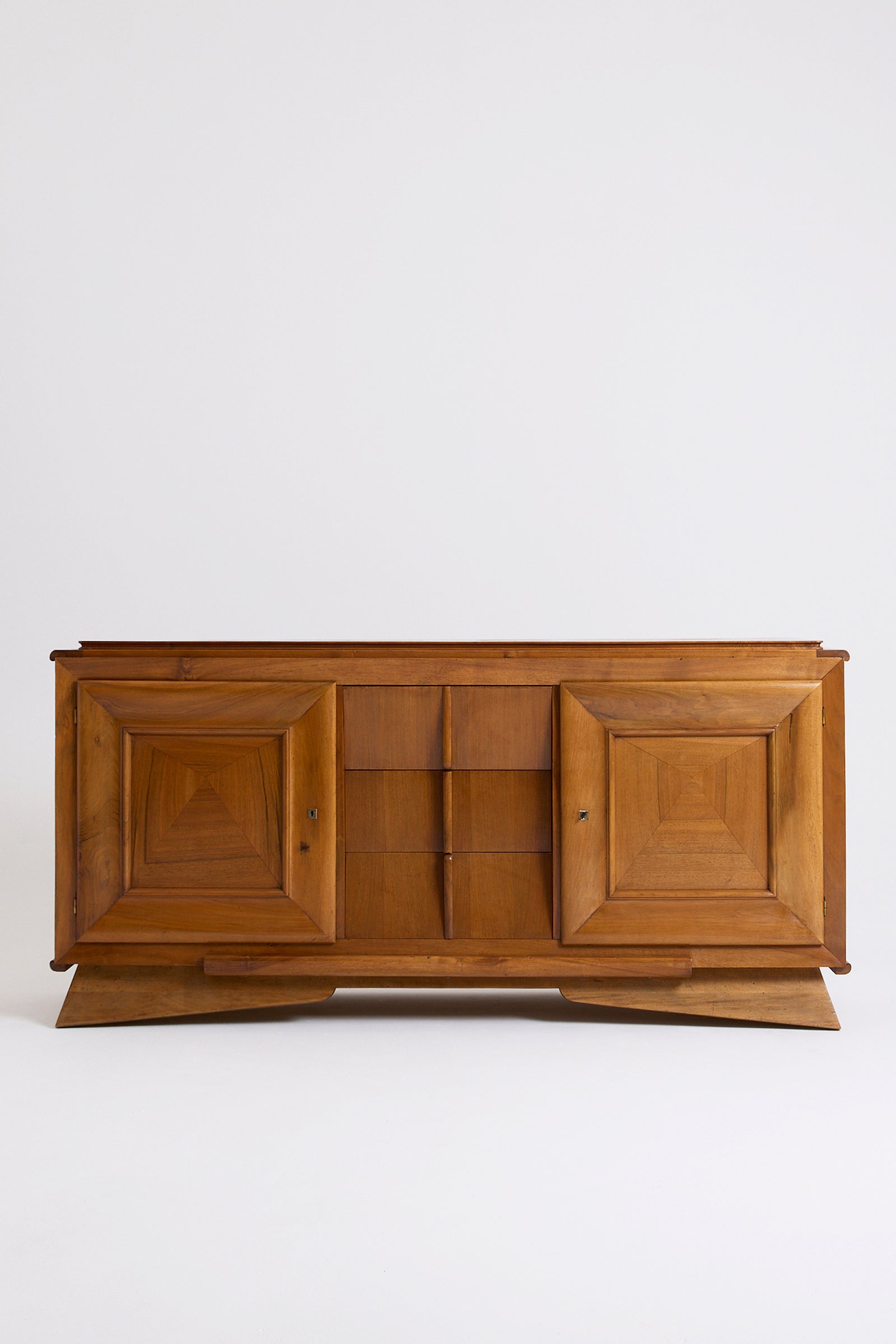 10084- Mid-Century Walnut Sideboard