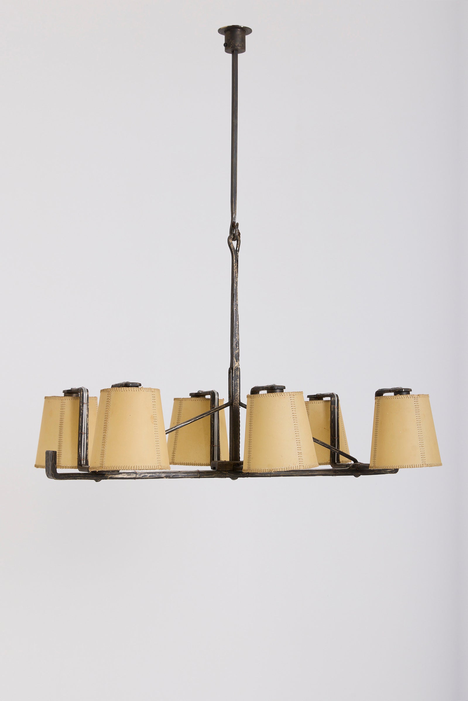 Forged iron Chandelier