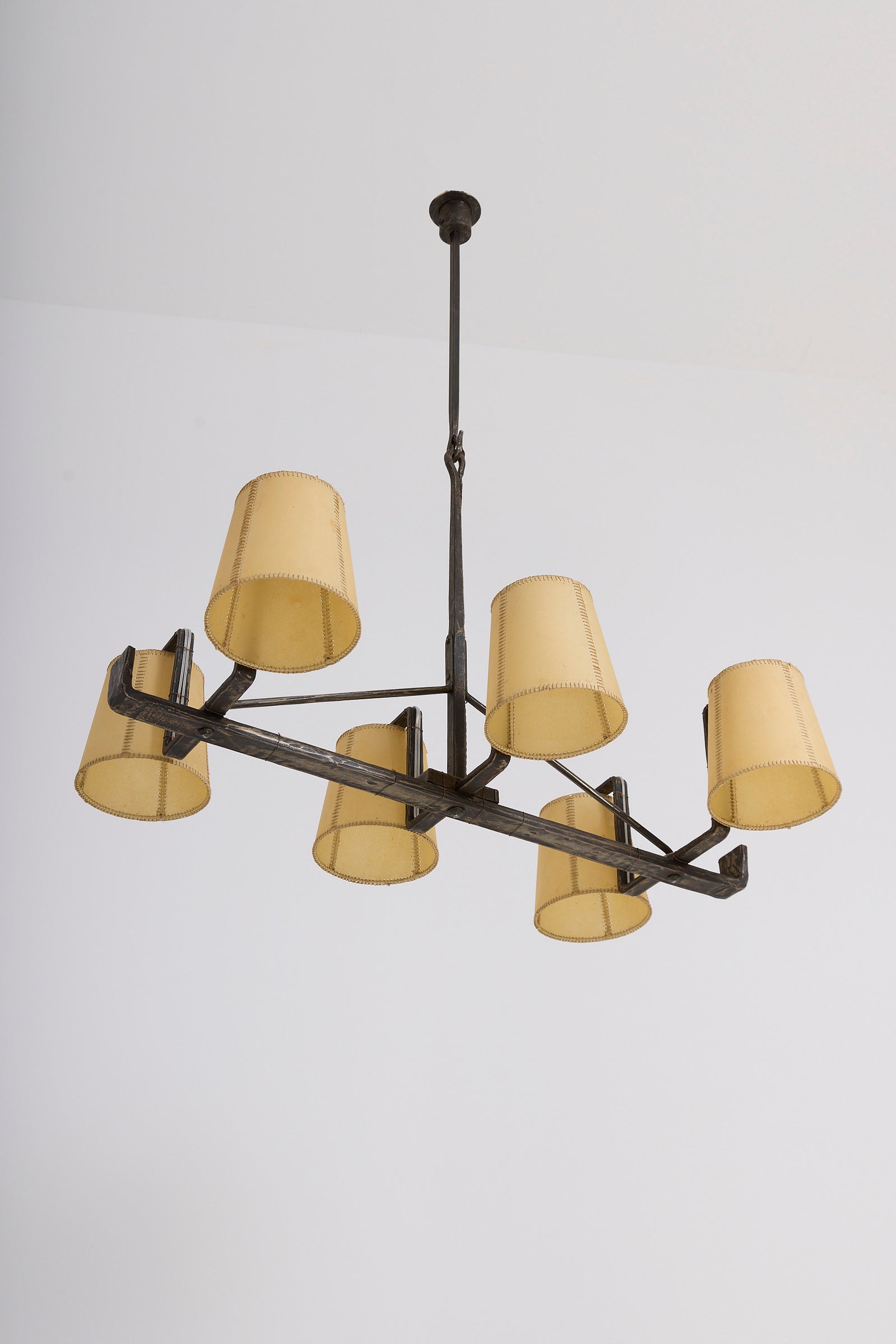Forged iron Chandelier
