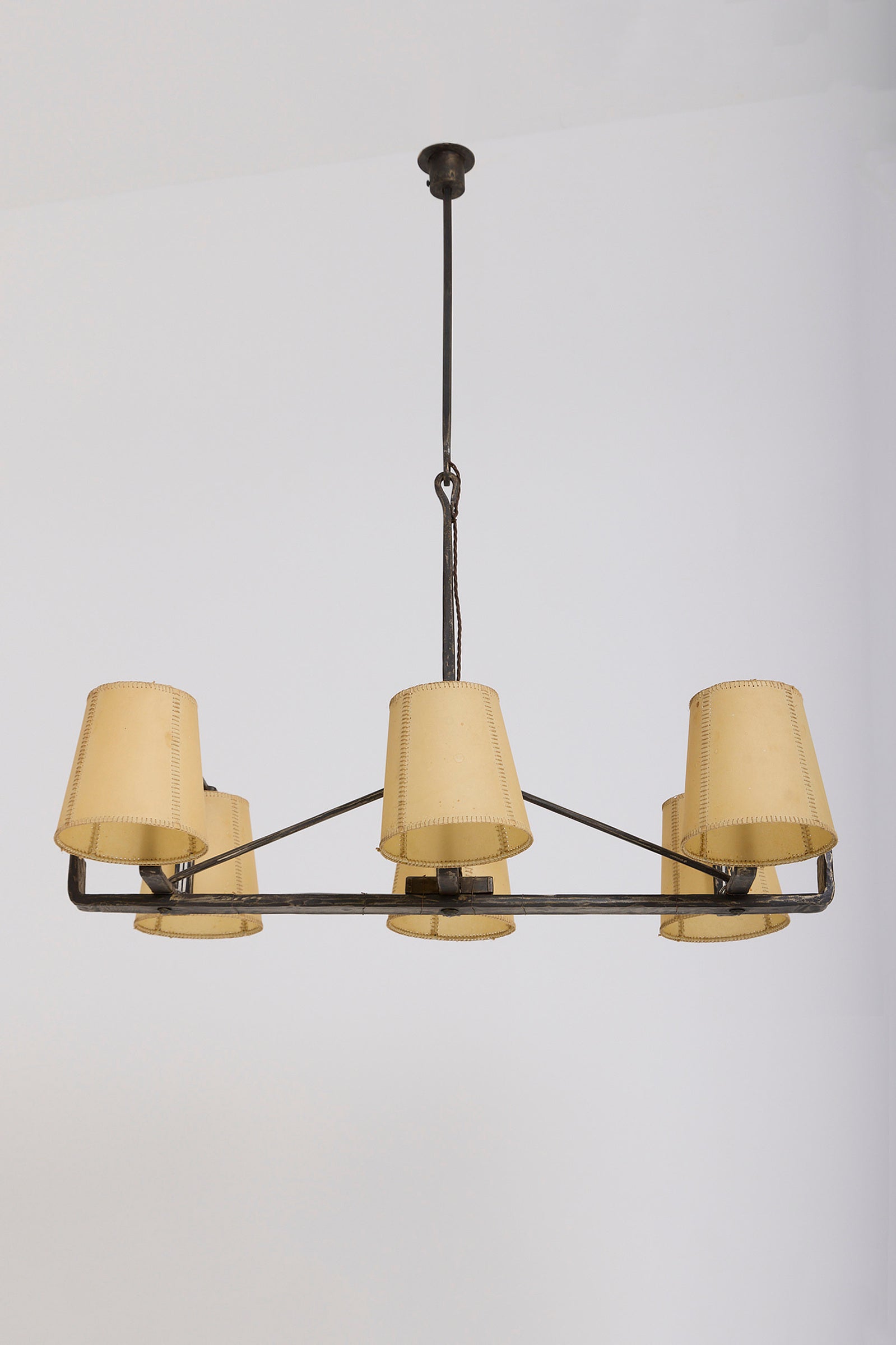 Forged iron Chandelier