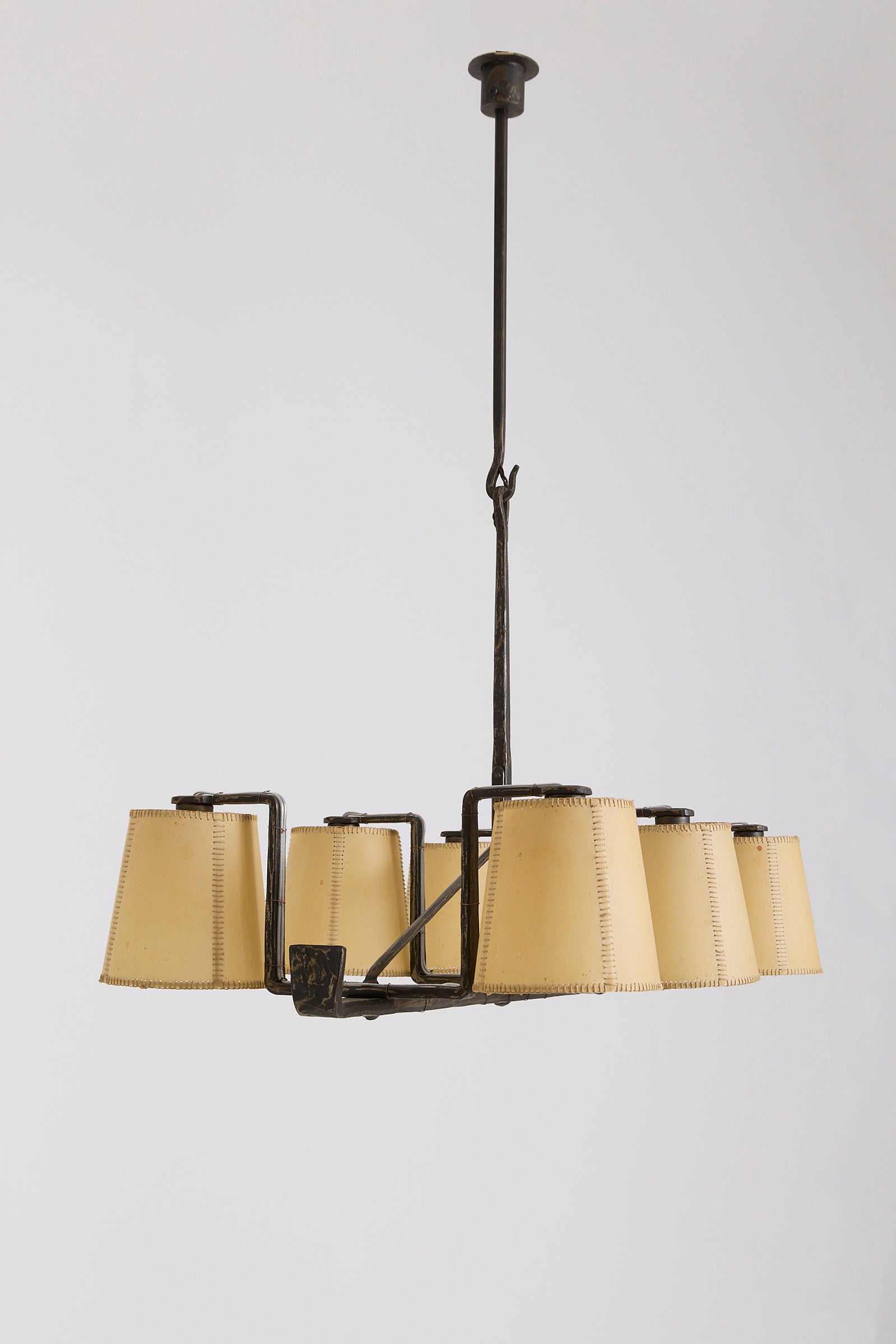 Forged iron Chandelier