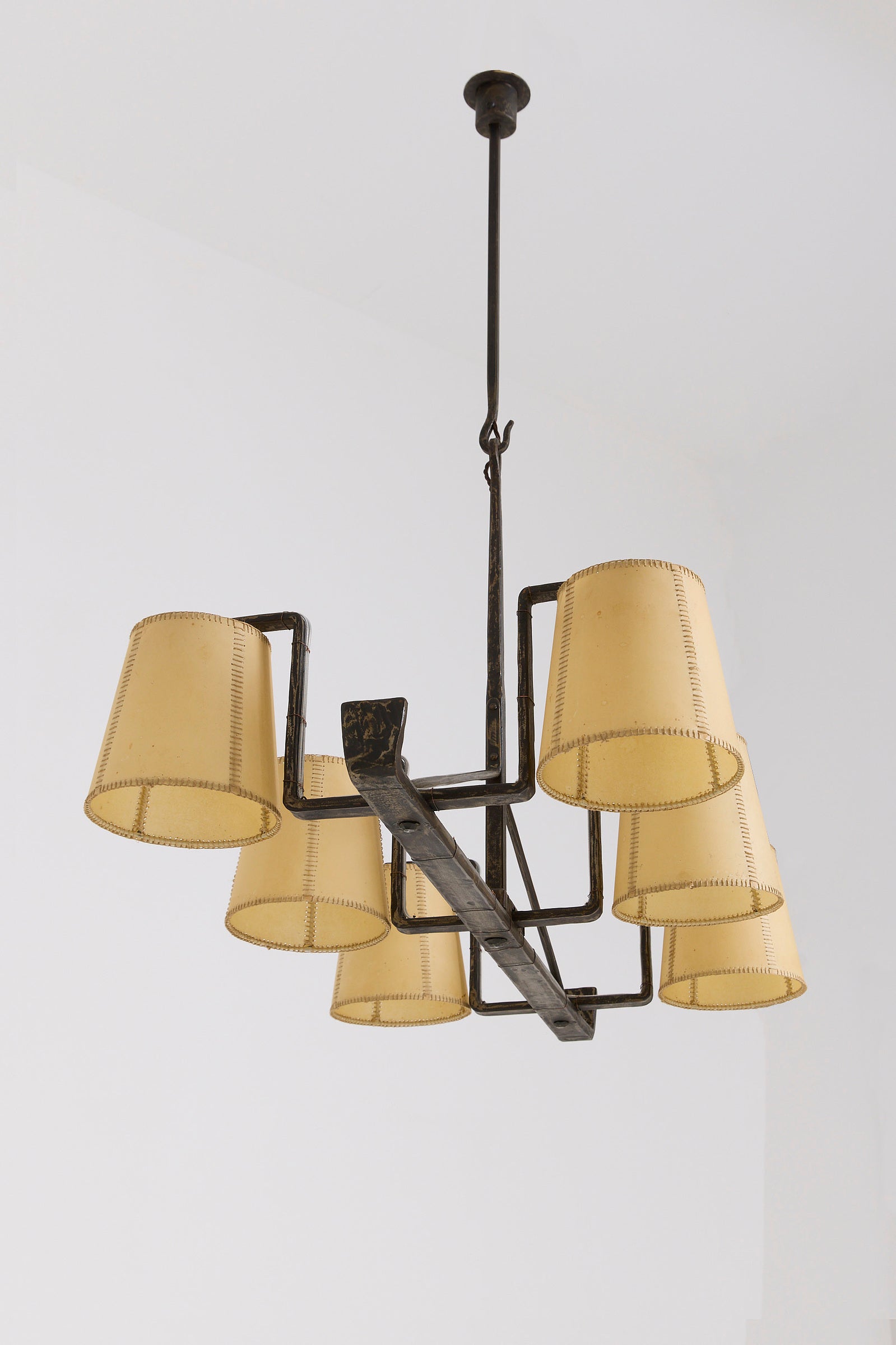 Forged iron Chandelier