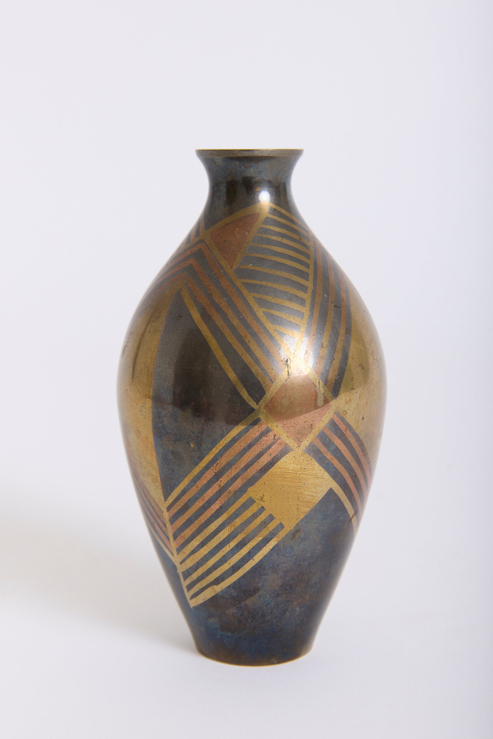 Dinanderie Vase