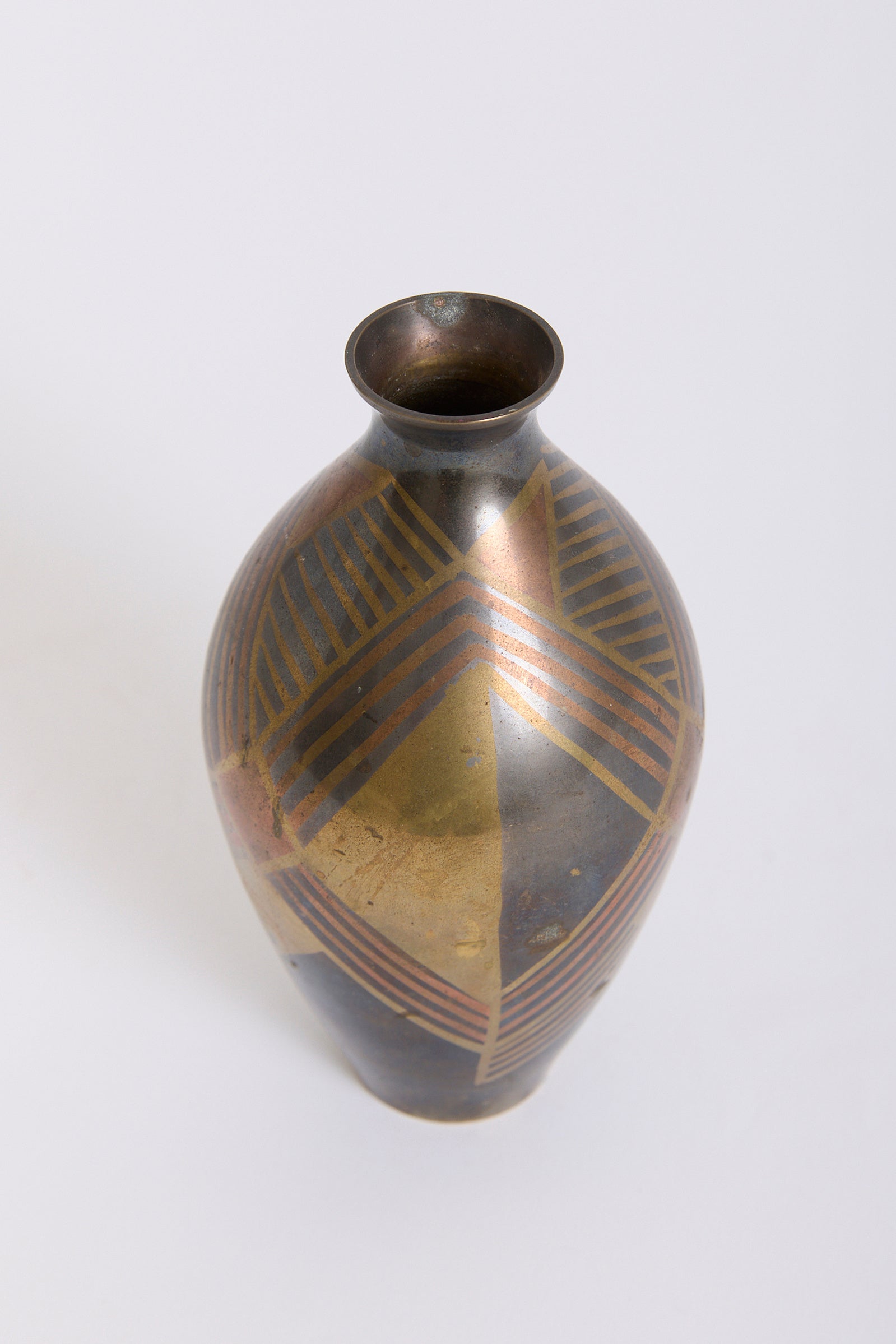 Dinanderie Vase