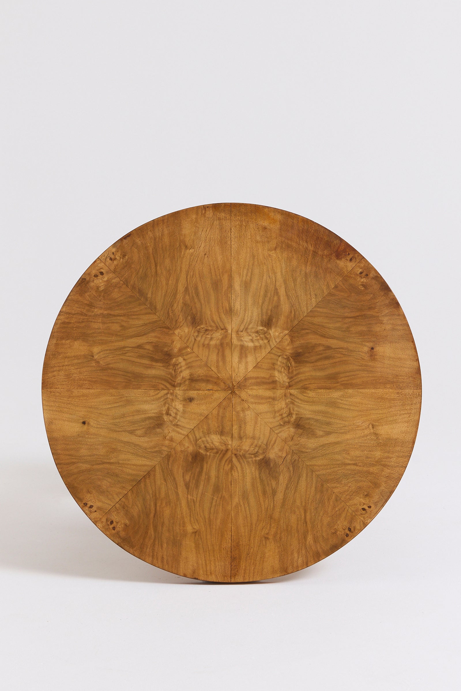 An Art Deco Walnut Side Table