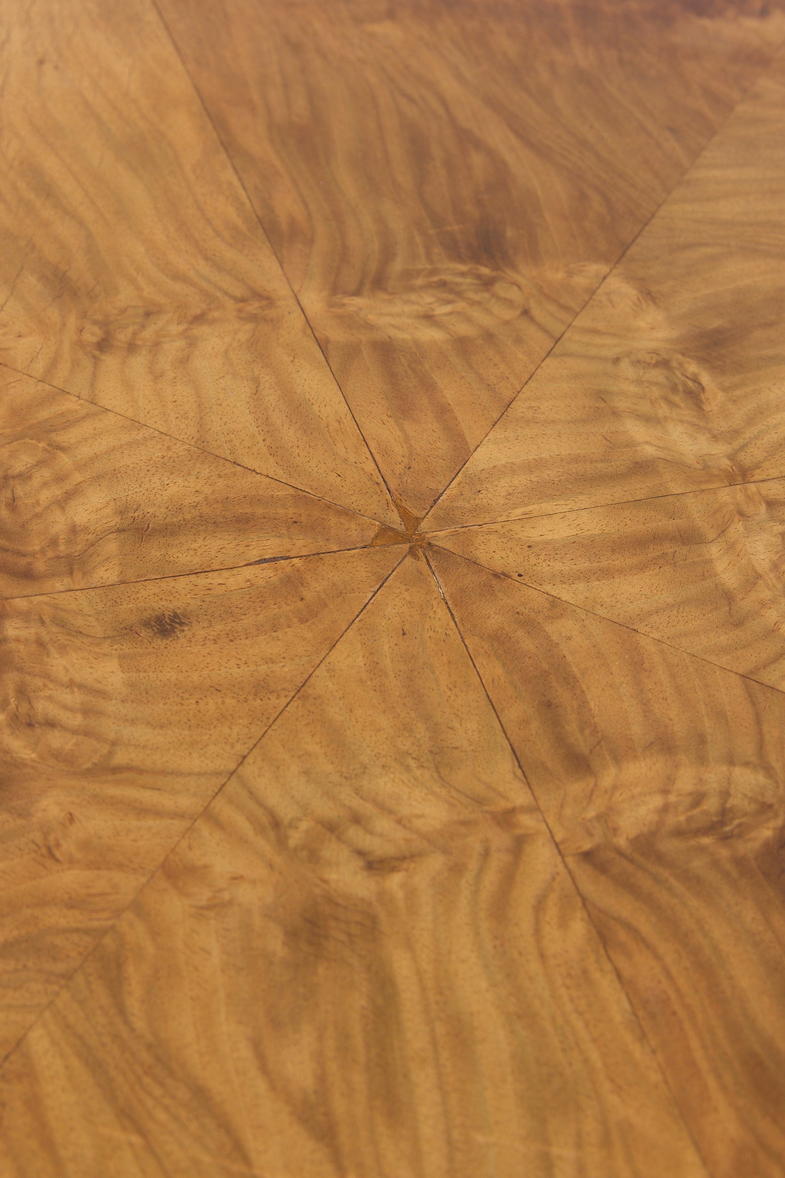 An Art Deco Walnut Side Table