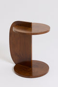 10123- Art Deco Walnut Side Table