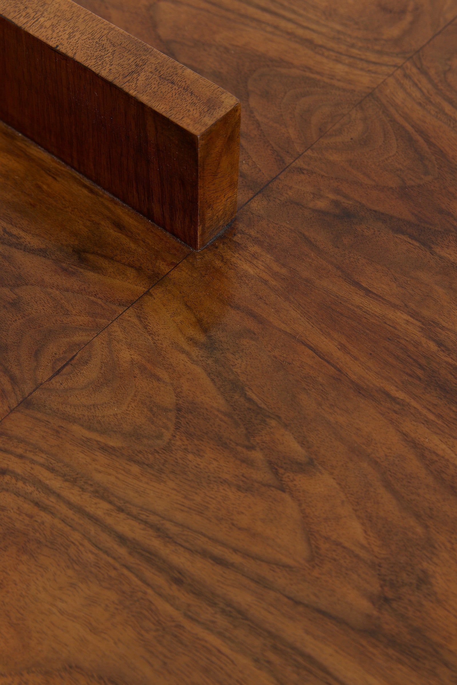Art Deco Walnut Side Table
