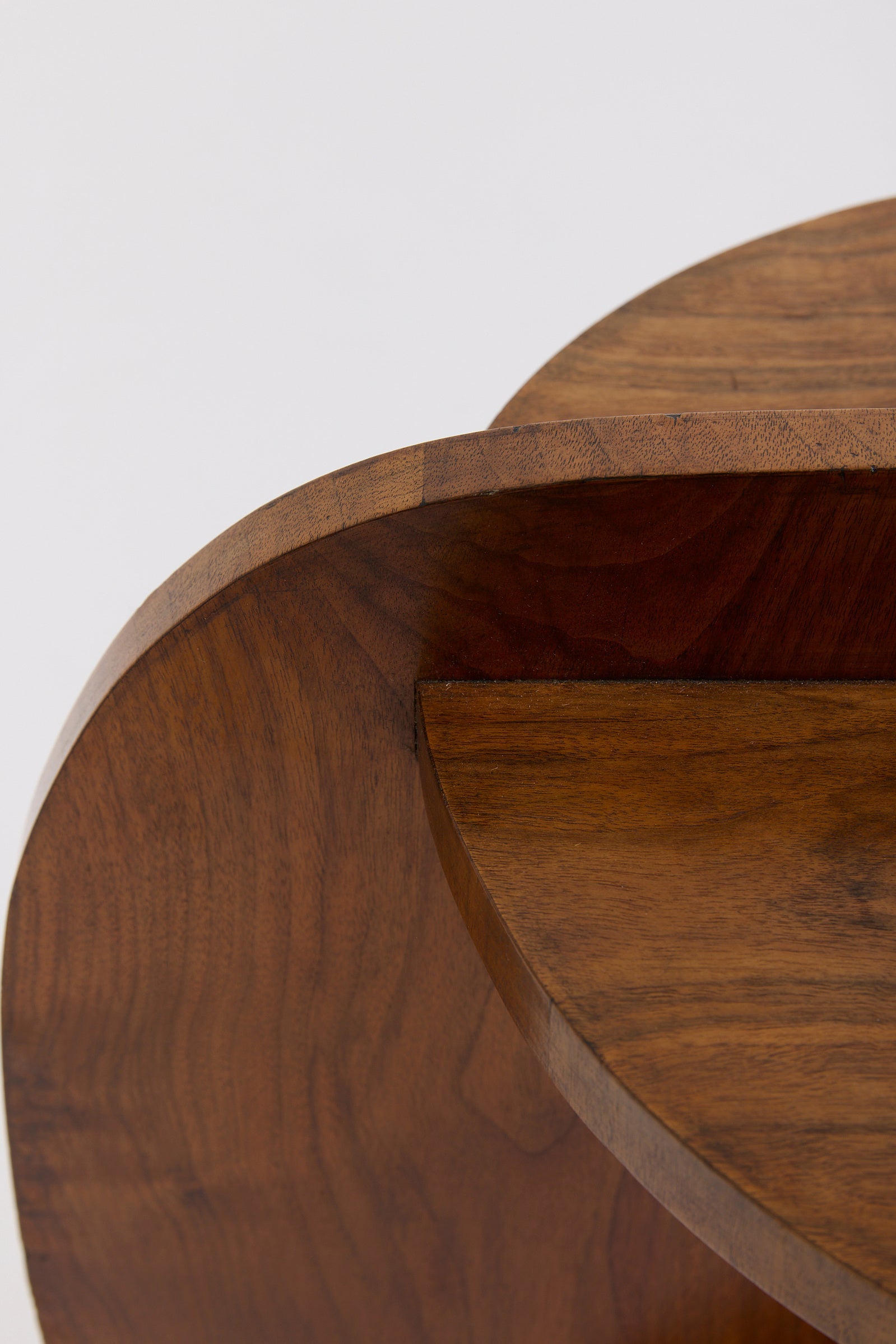 Art Deco Walnut Side Table