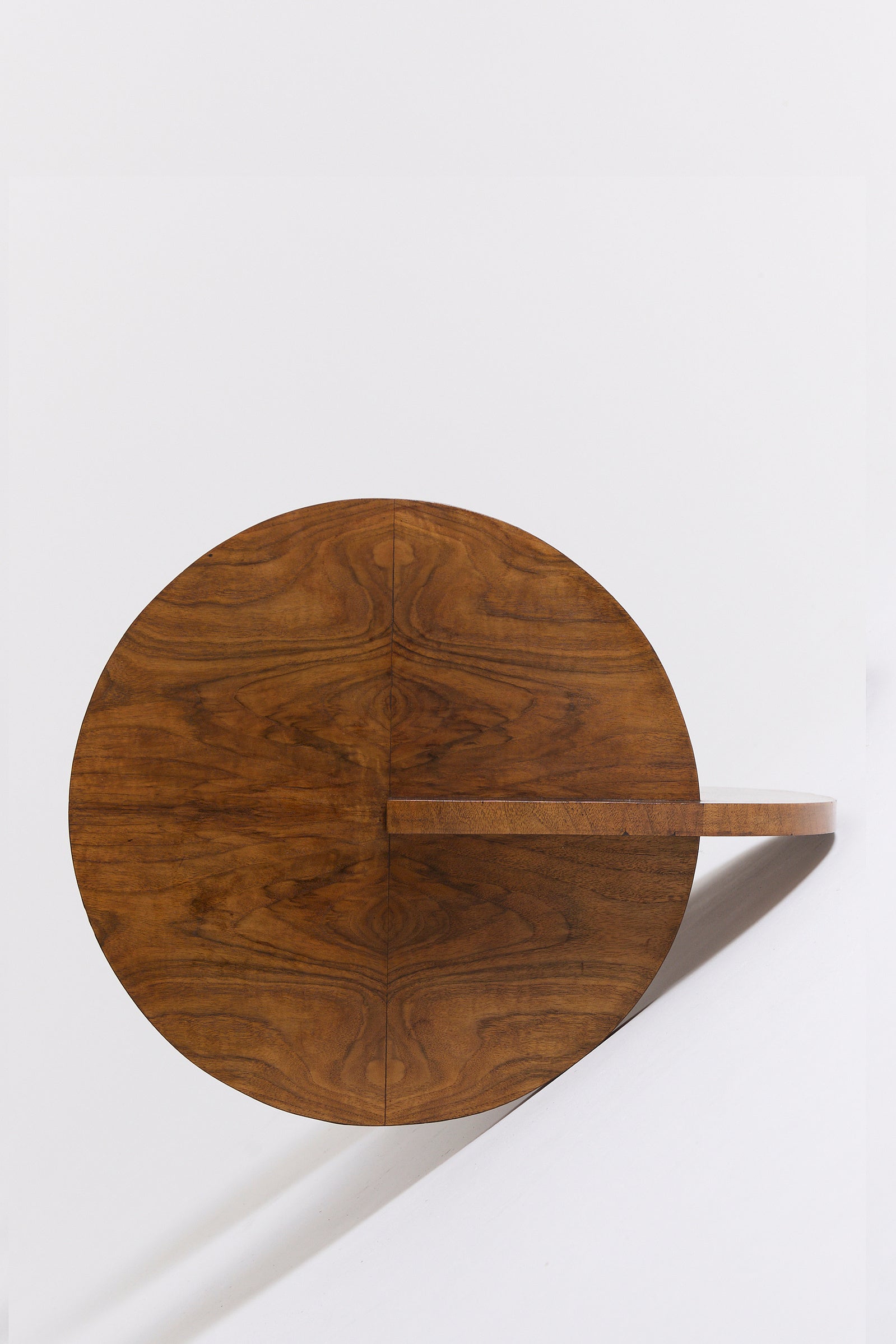 Art Deco Walnut Side Table