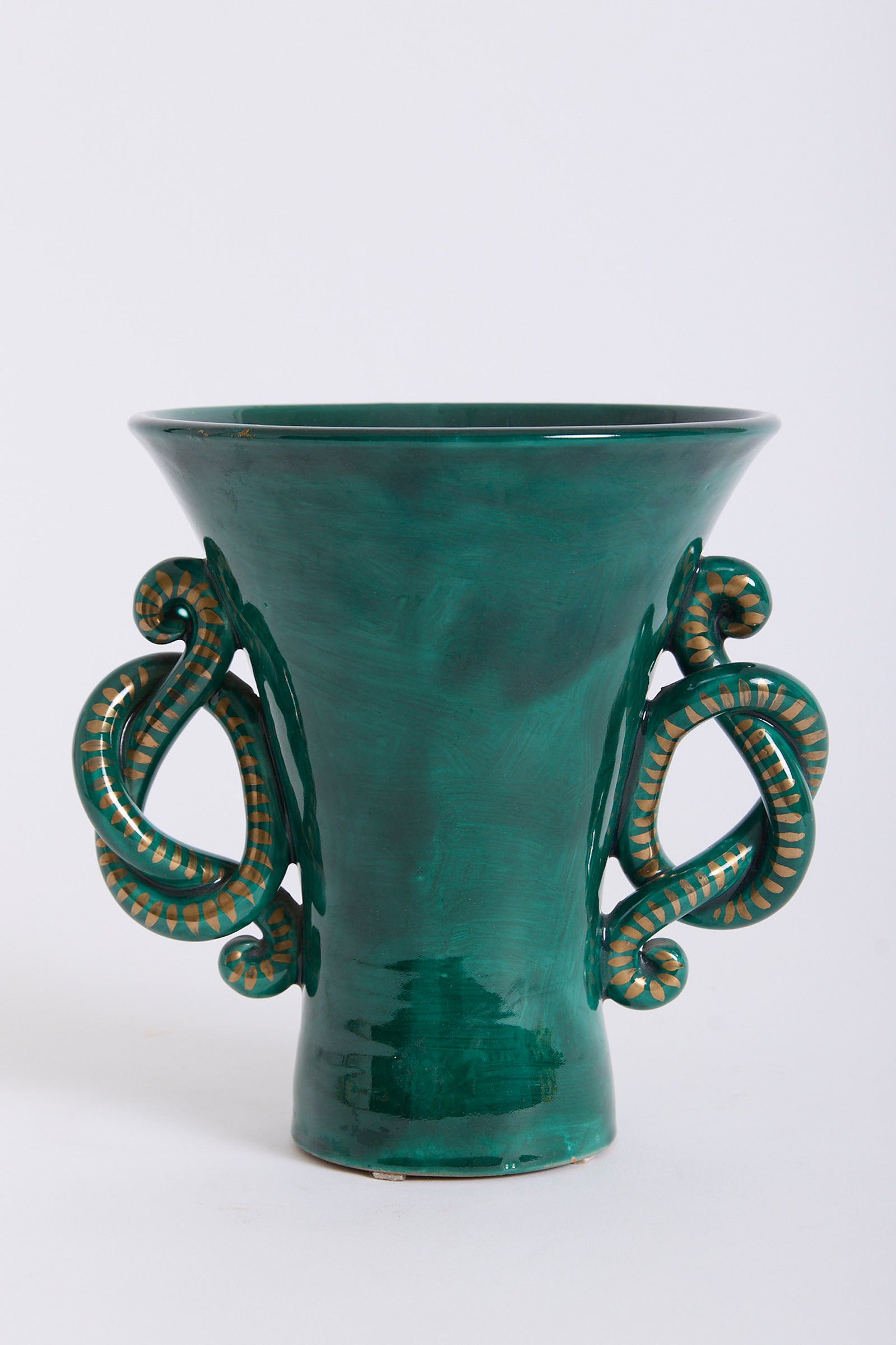 10140- Green Ceramic Vase