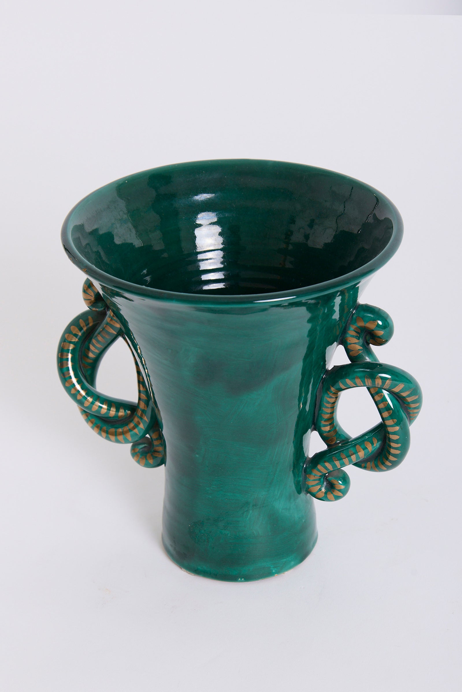 Green Ceramic Vase