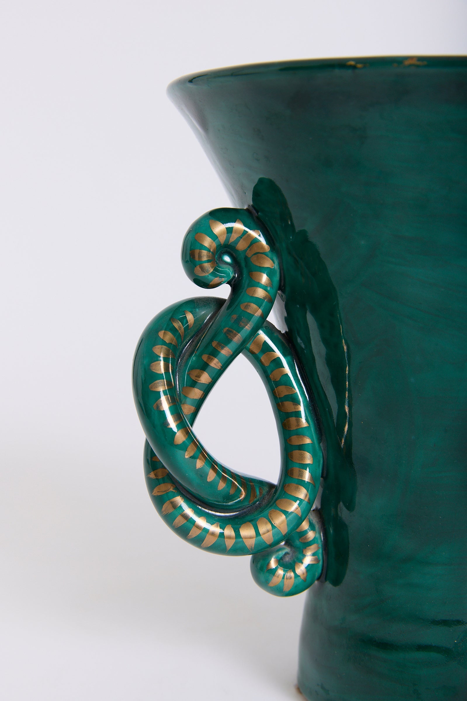Green Ceramic Vase