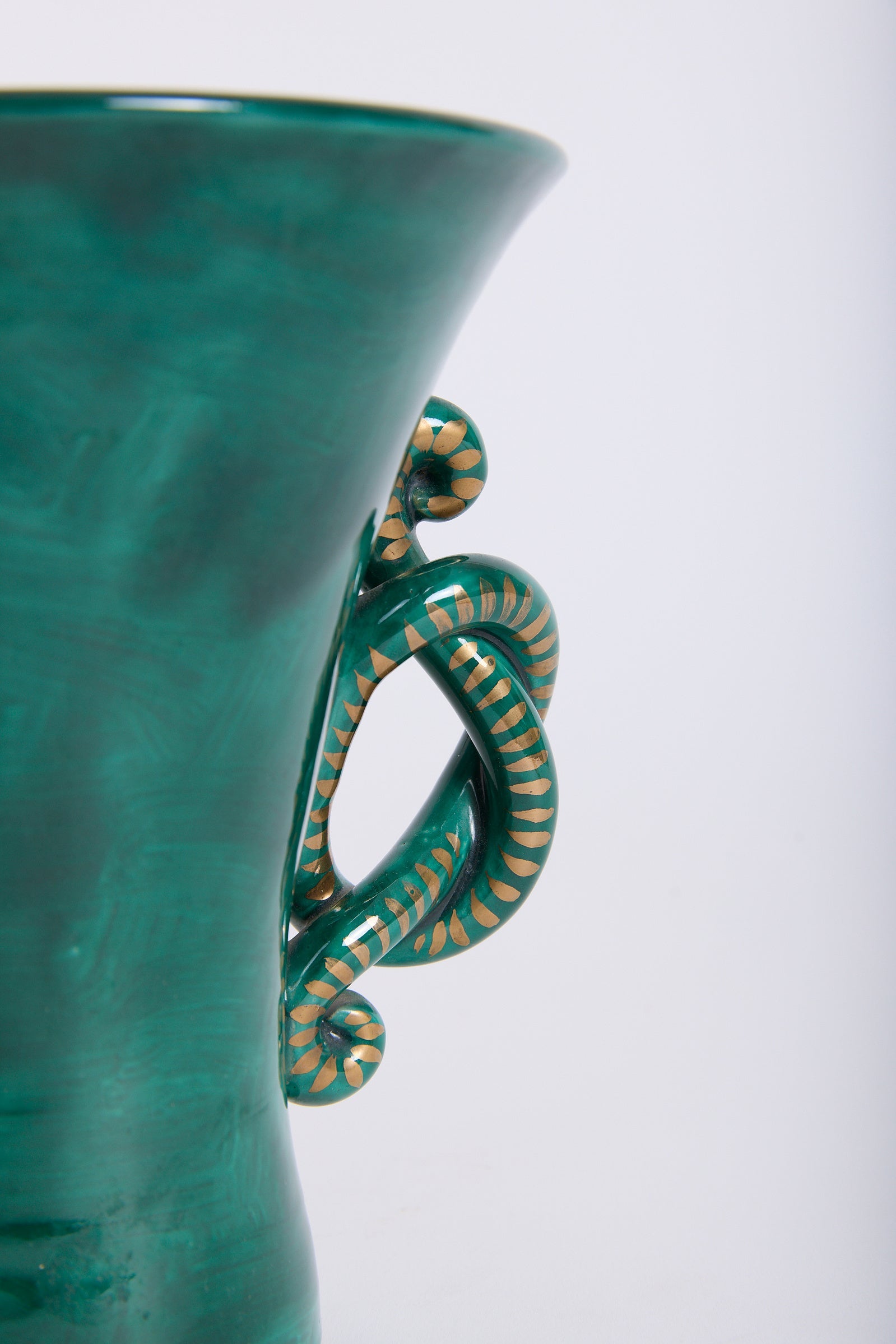 Green Ceramic Vase