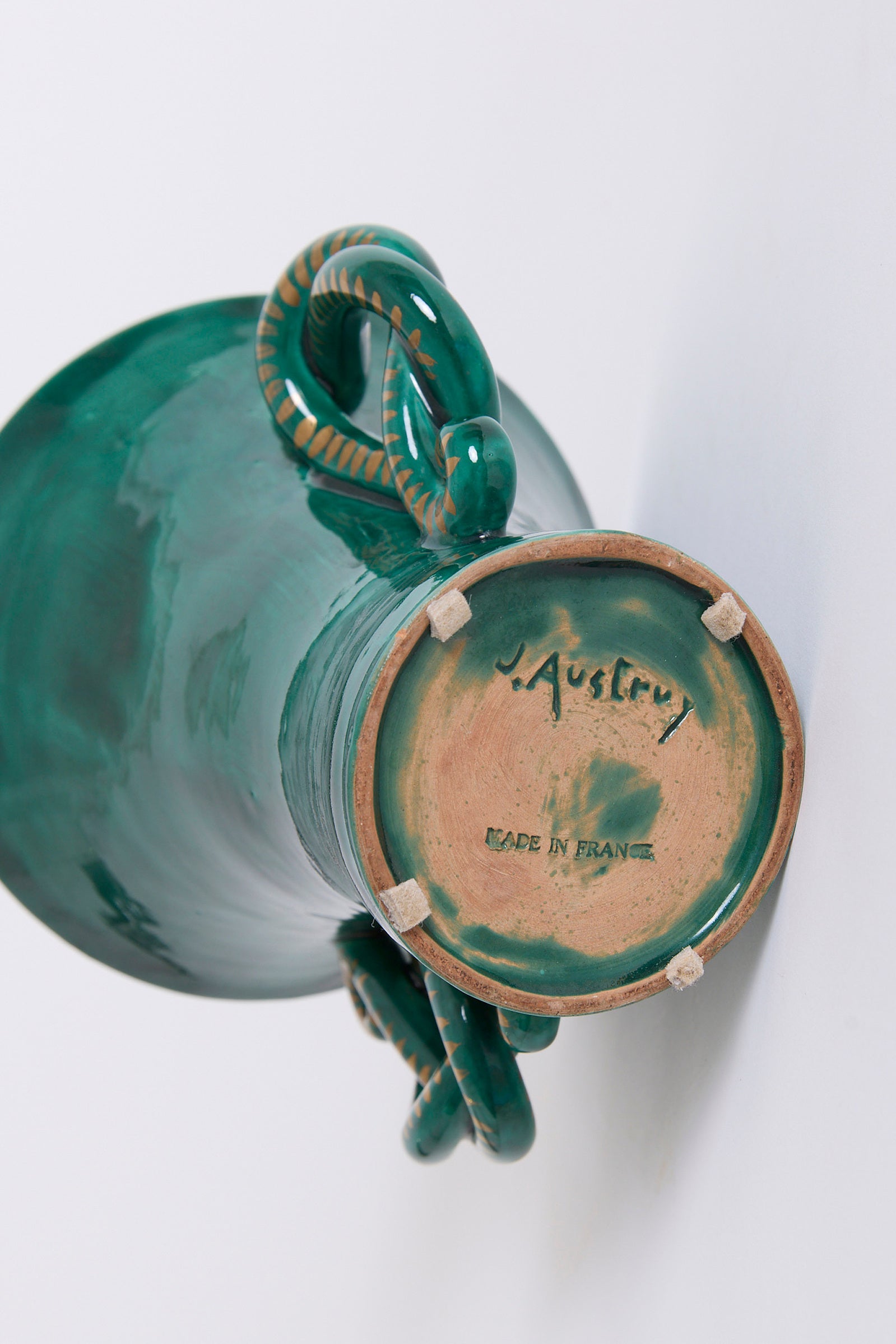 Green Ceramic Vase