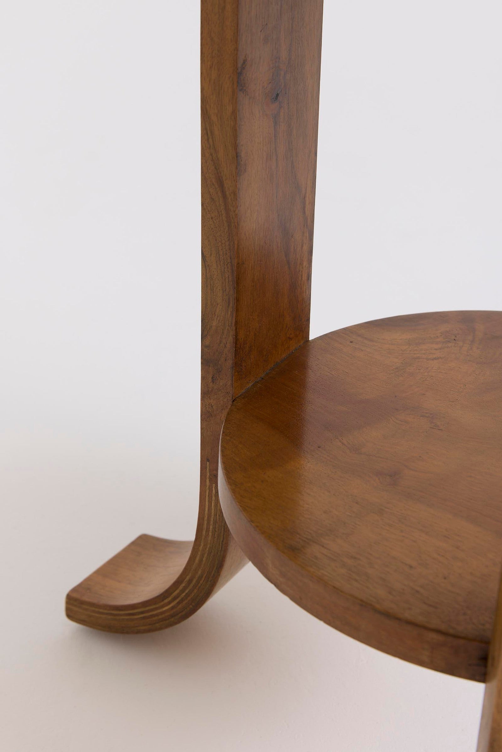 Art Deco Walnut Side Table