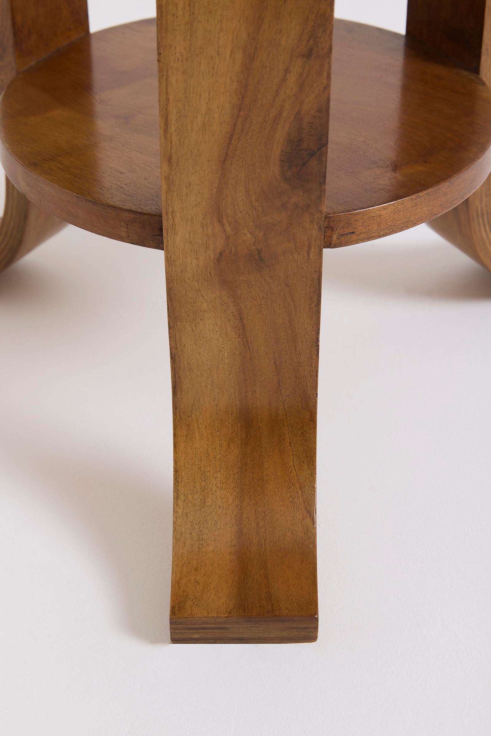 Art Deco Walnut Side Table