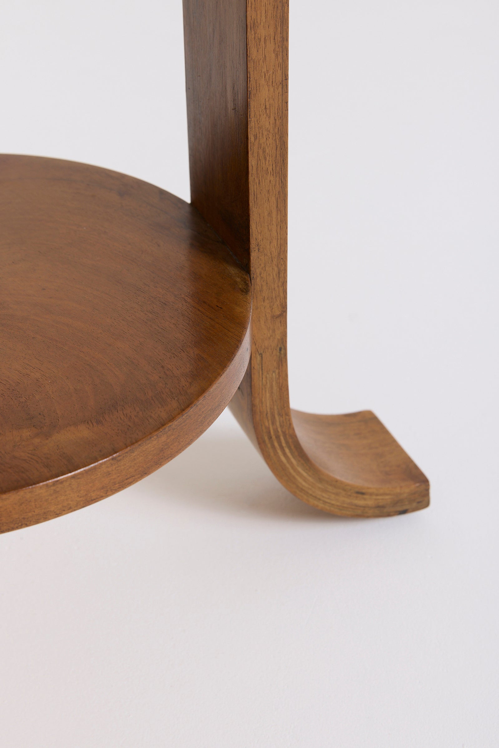 Art Deco Walnut Side Table