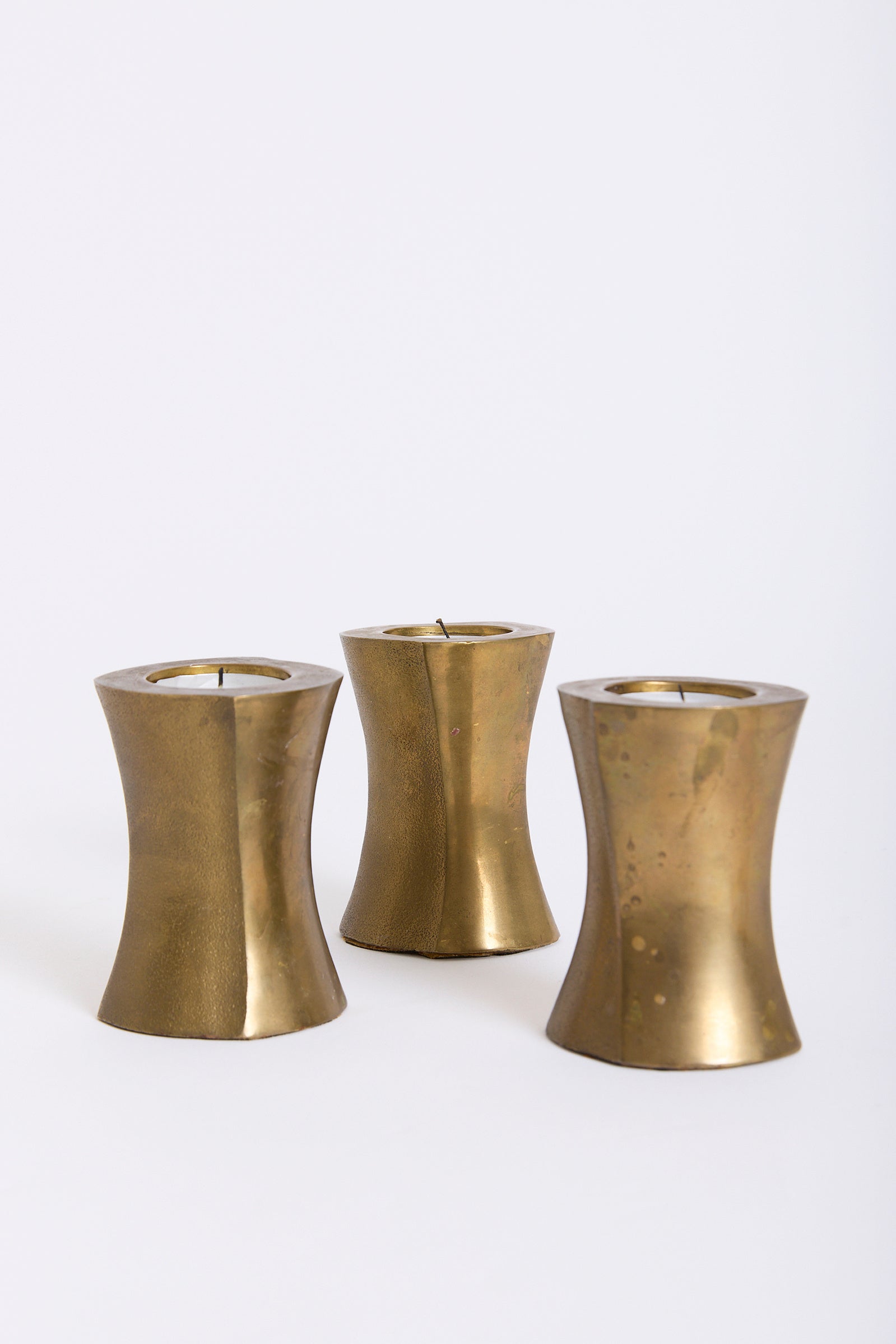 Set of Three Candlesticks