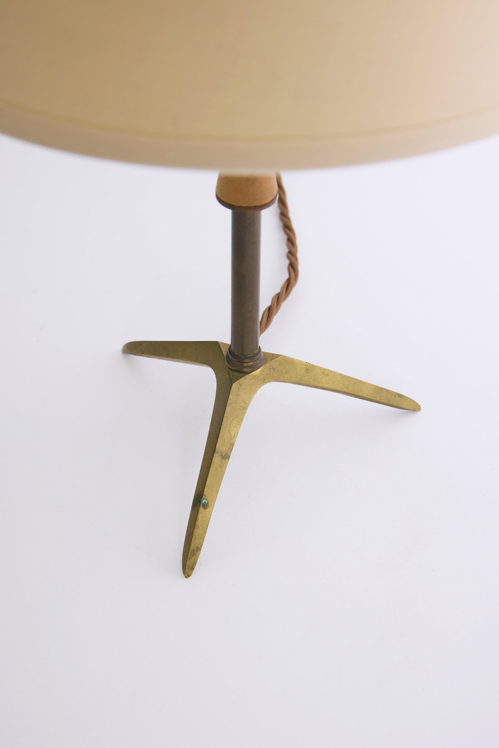 Pair of Brass Table Lamps