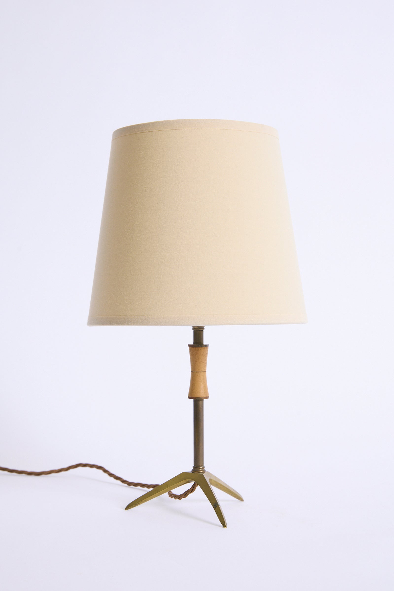 Pair of Brass Table Lamps