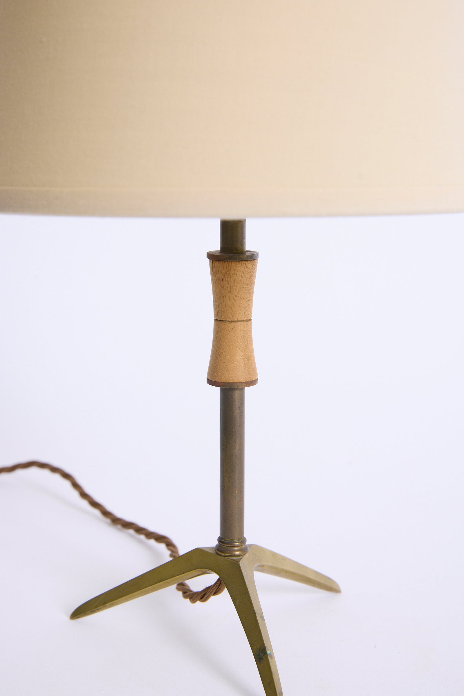 Pair of Brass Table Lamps