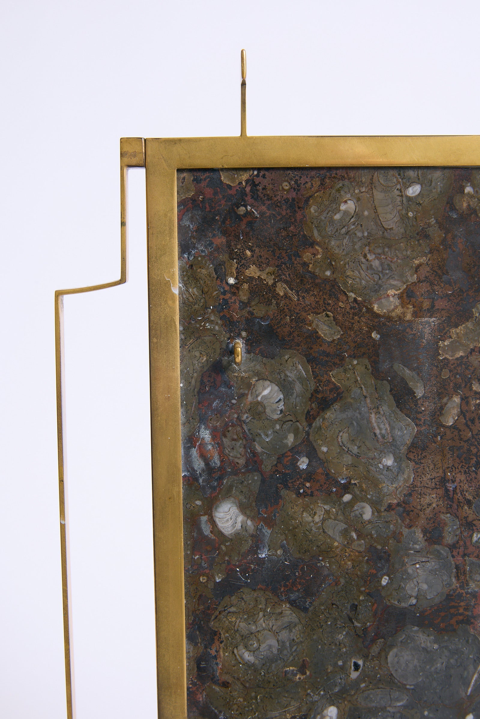 Bronze and Stone Stand
