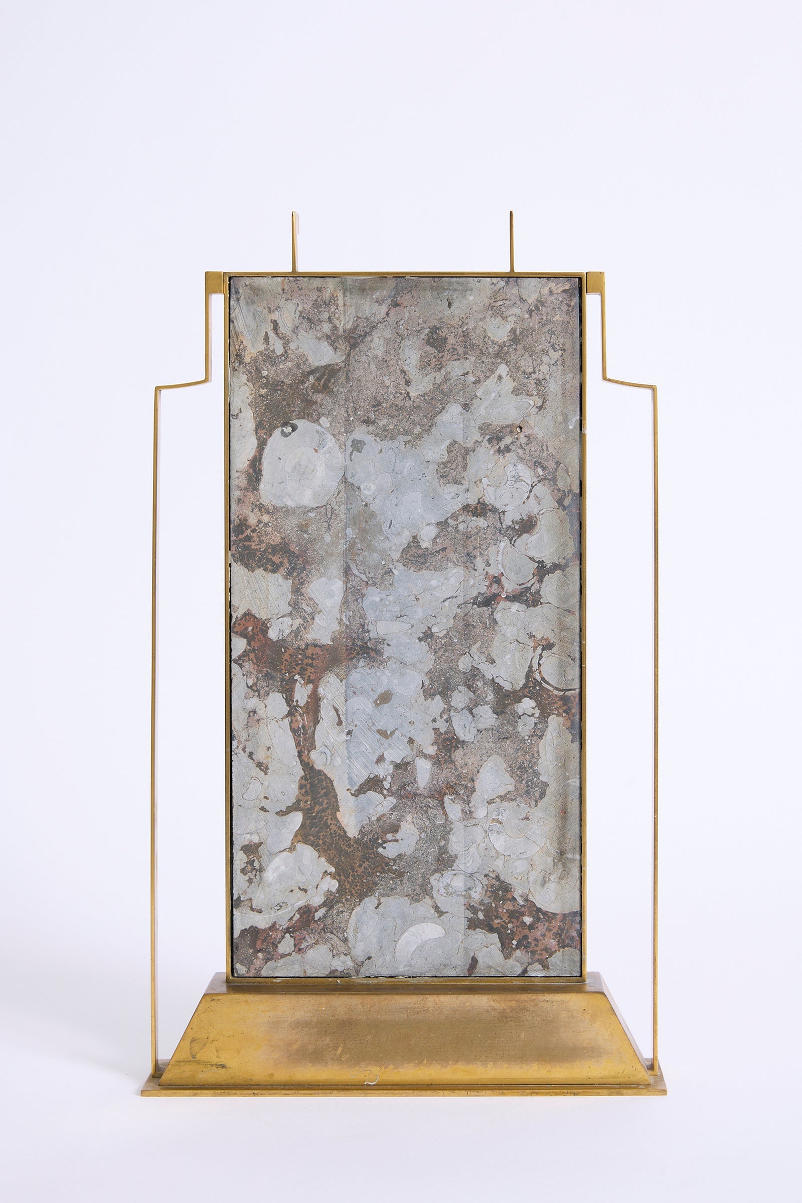 Bronze and Stone Stand