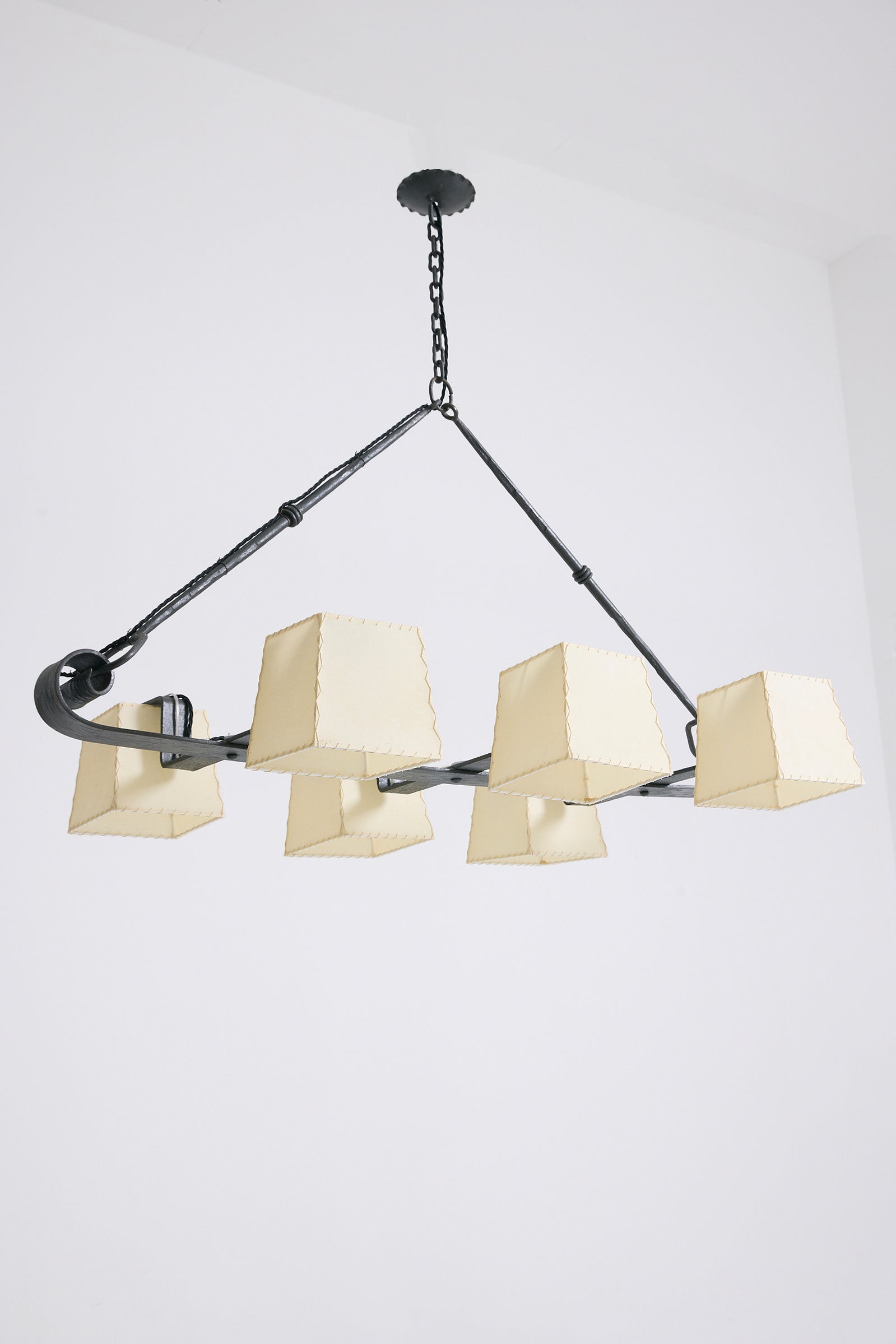 Spanish Iron Ceiling Light